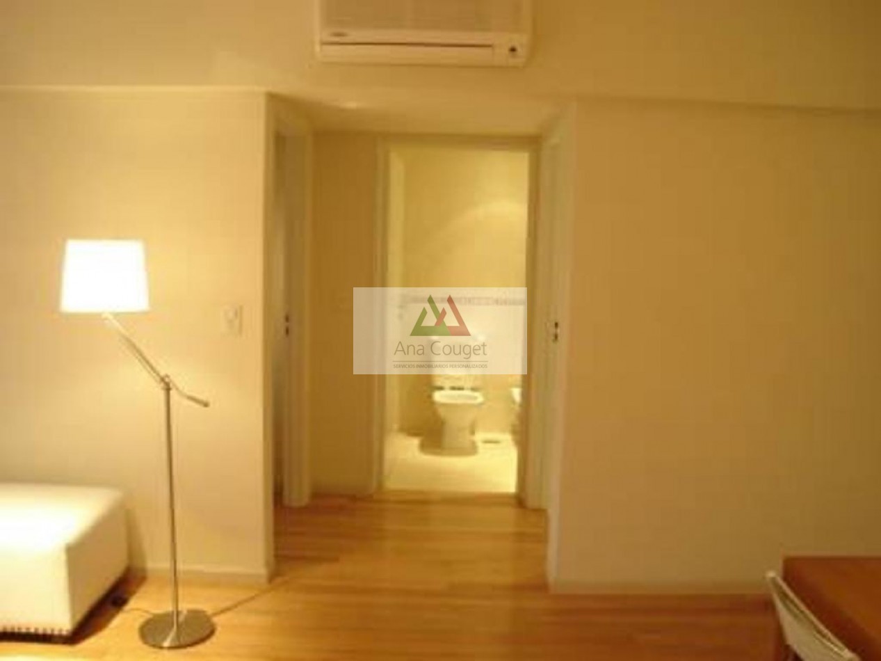 Dos ambientes equipado en edificio torre con amenities y vigilancia.-