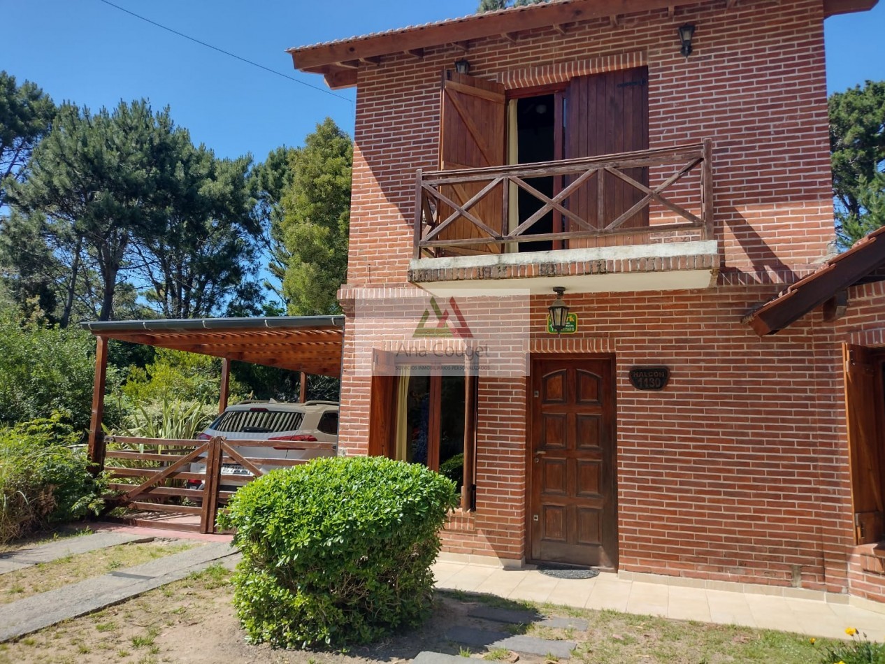 Excelente casa en Valeria del Mar para 6 personas cerca de la playa y del centro