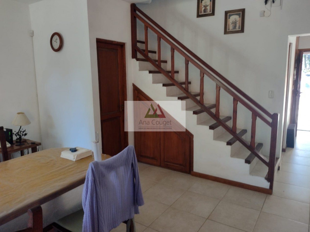 Excelente casa en Valeria del Mar para 6 personas cerca de la playa y del centro